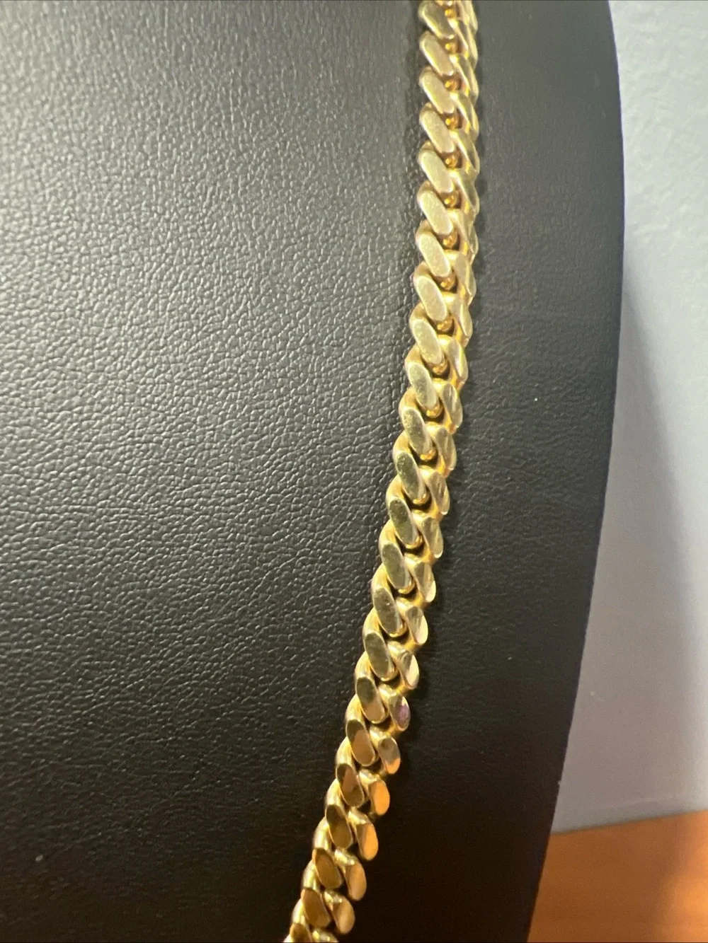10k Solid Yellow Gold Miami Cuban Link Necklace Chain 26” 7mm Heavy 84.5 grams